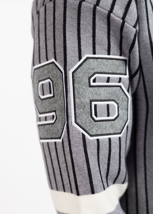 Shark Grey Knit Hockey Jersey