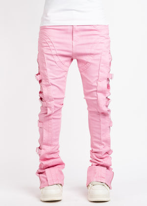 French Rose Waxed Premium Denim