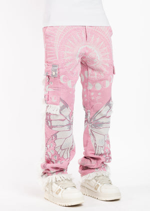 French Rose Tapestry Pant