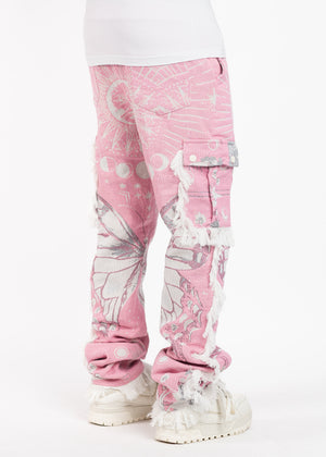 French Rose Tapestry Pant