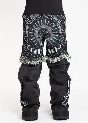 Obsidian Black Meteor Convertible Pant