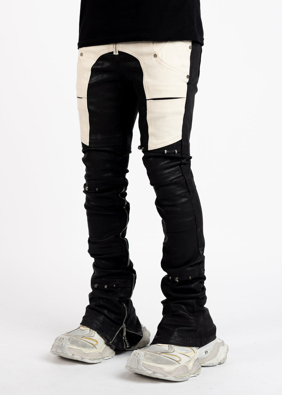 Obsidian Black Dirty Rider Denim