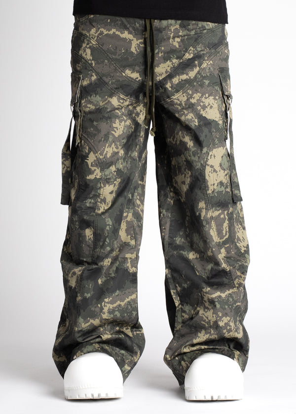 Camo Extra Baggy Cargos V3 - Guapi Clothing