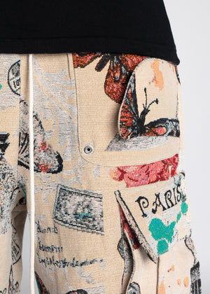 La Ville Lumiere Cargo Tapestry Pants