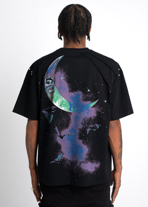 Obsidian Black Bat Tee