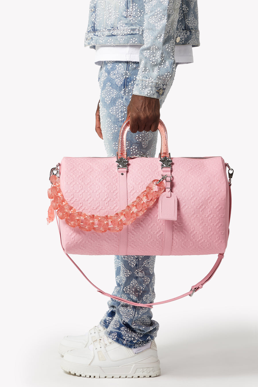 French Rose Duffle Bag