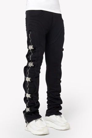 Obsidian Black Premium Sweat Pants