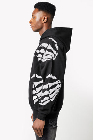 Obsidian Black Hell Dragger Hoodie