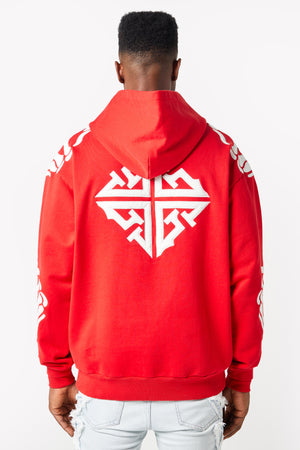 Blood Red Hell Dragger Hoodie