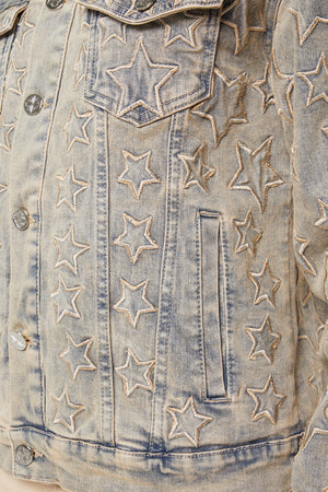 Vintage Stars Denim Jacket