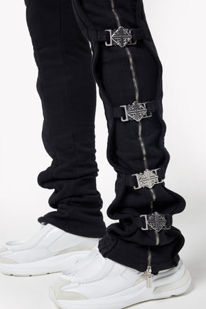 Obsidian Black Premium Sweat Pants